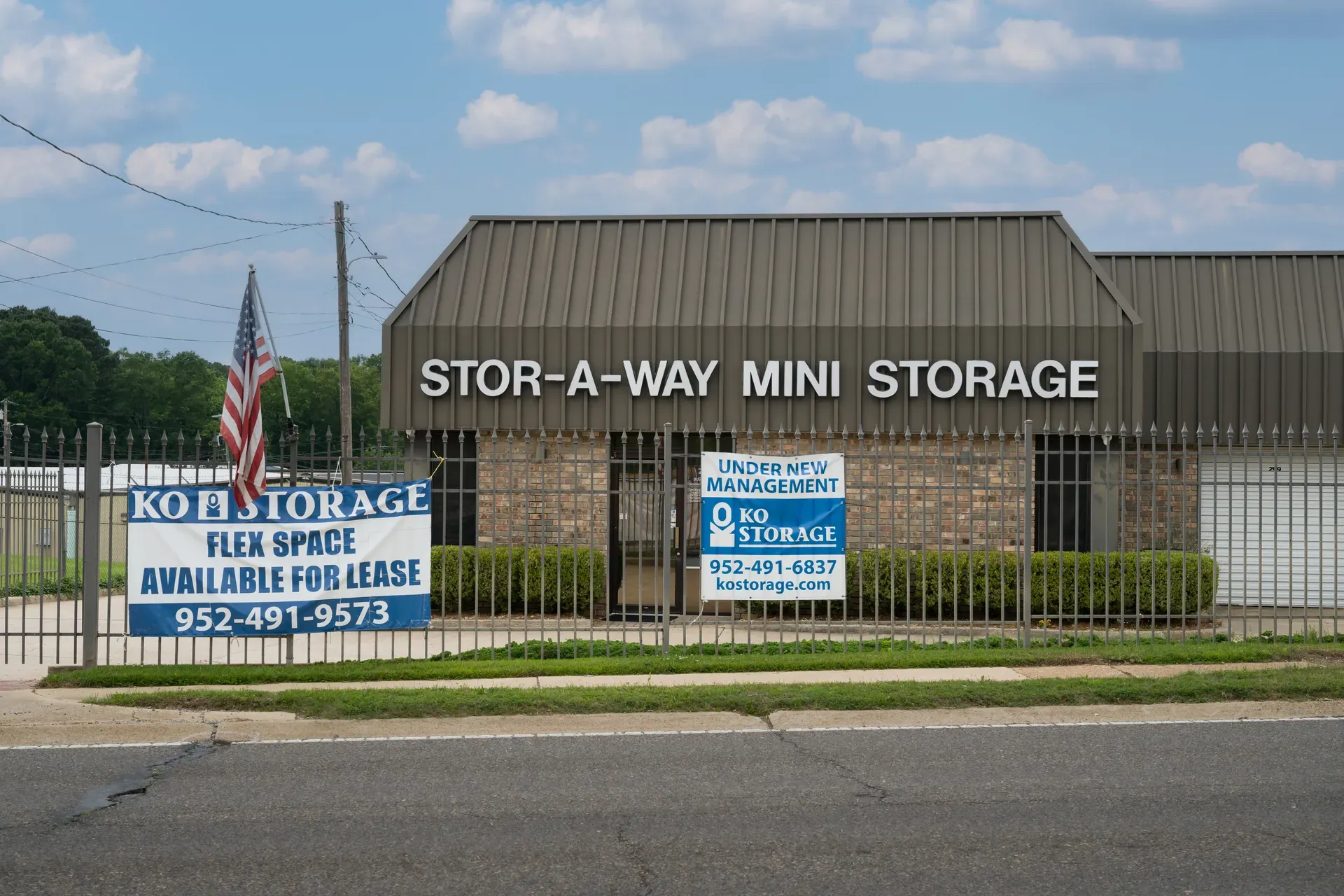 Main office KO Storage of Ruston, Louisiana